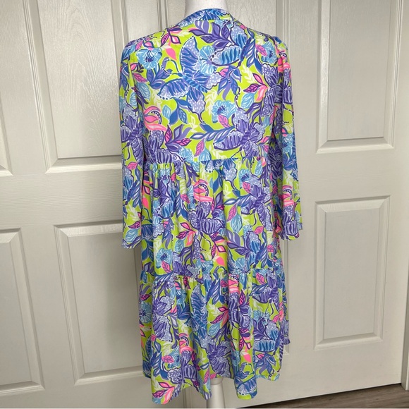 Lilly Pulitzer Martine Dress in Dew Drop Stay Fly Size S NWT - Picture 9 of 13
